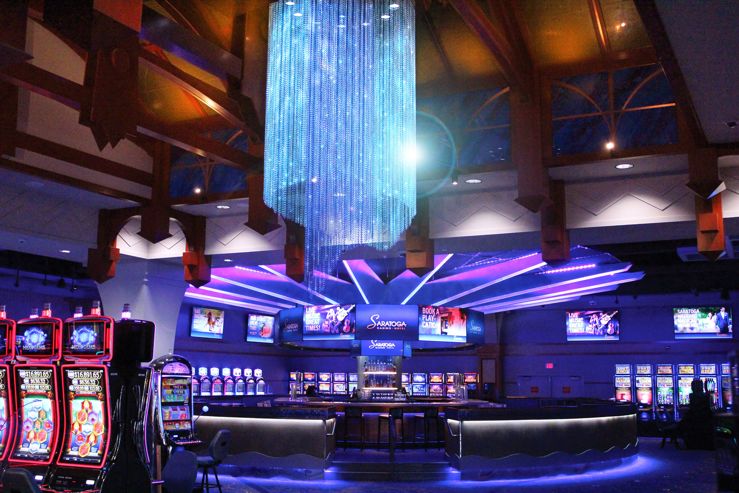 Saratoga Casino Hotel Bar Feature